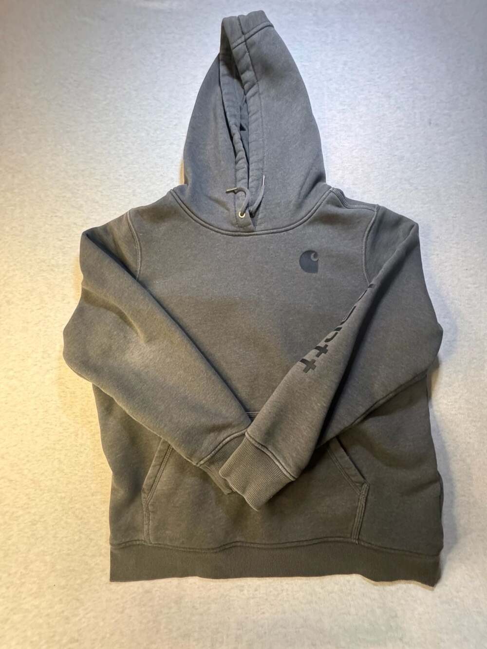 Carhartt Iconic Clarksburg Logo Sleeve Pullover Hoodie